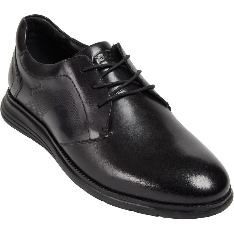 Pod Aston Leather Men's Black Lace-Up Shoes