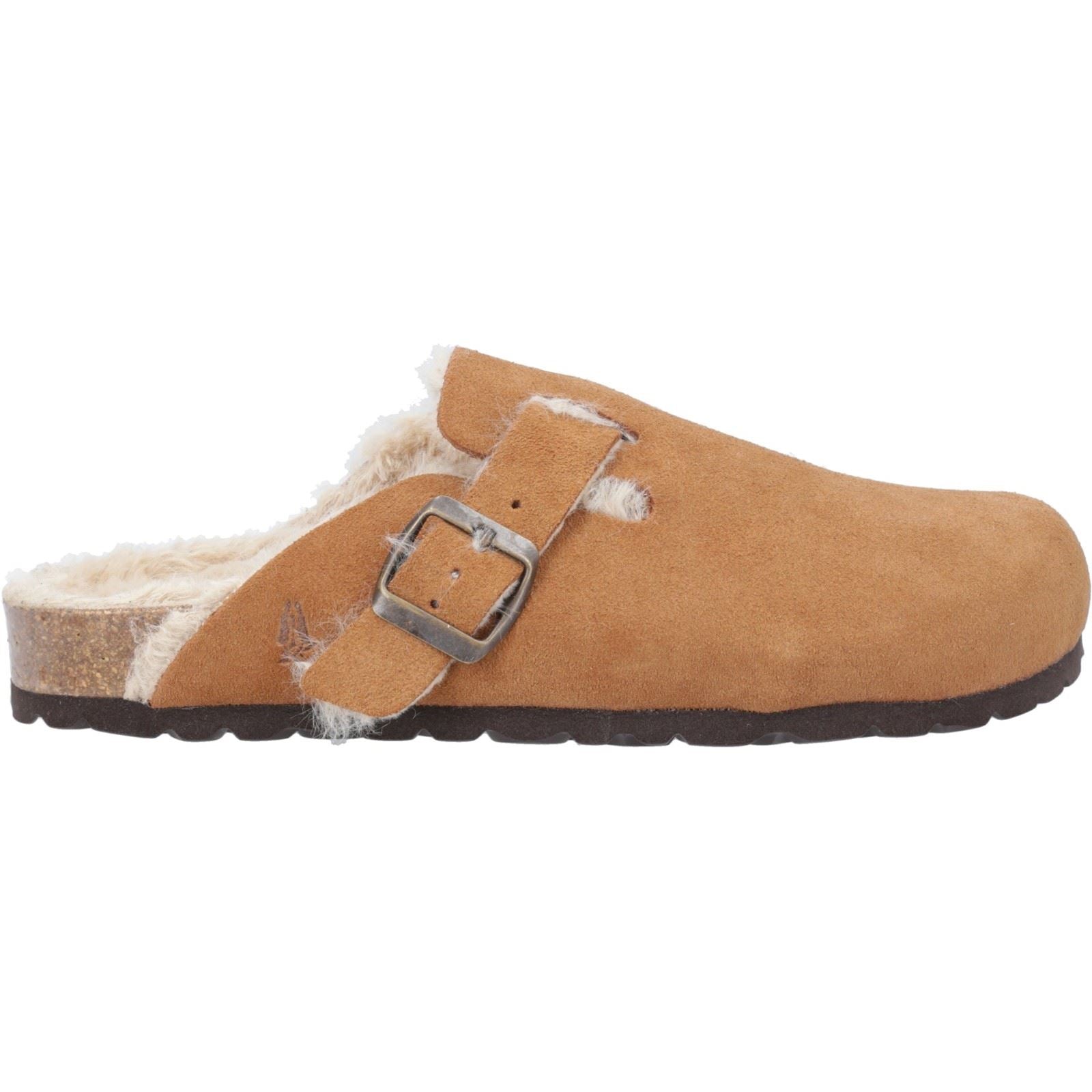 Hush Puppies Jade Leather Women's Tan Clogs