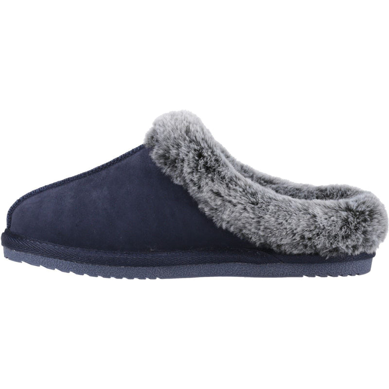 Hush Puppies Amara Suede Women's Navy Slippers