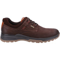 Hush Puppies Pele Leather Men's Brown Nubuck Lace-Up Shoes