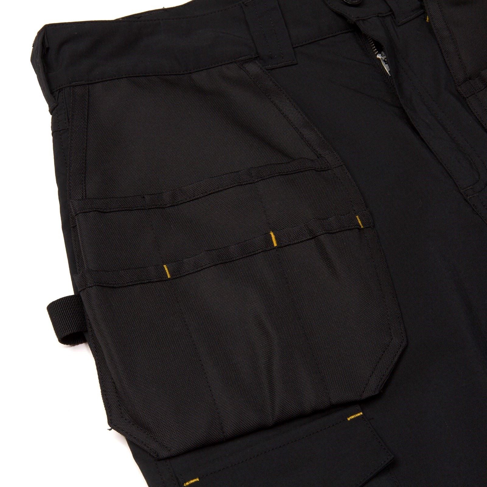Caterpillar Nexus Holster Stretch Pocket Cotton Men's Black Outdoor Trousers