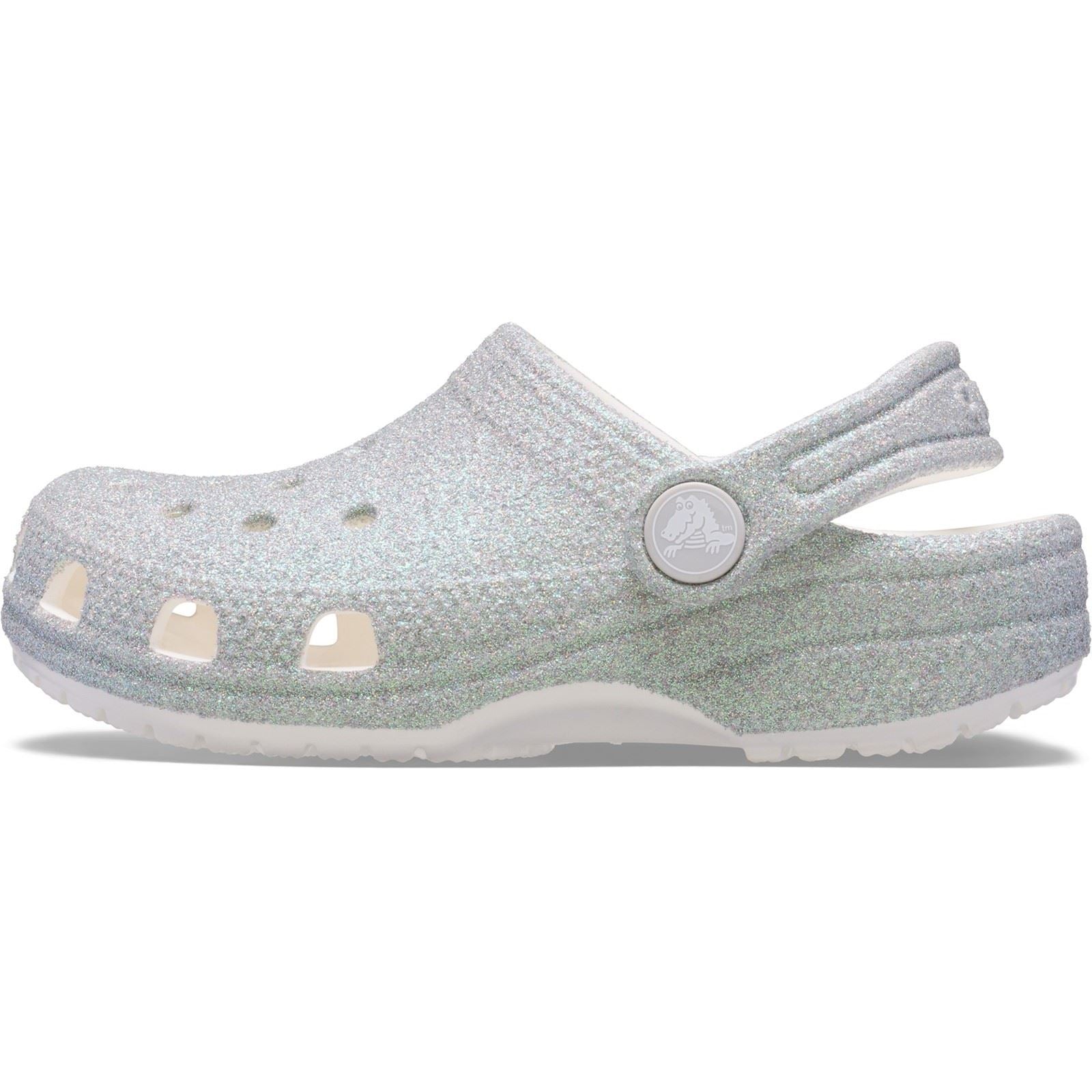 Crocs Classic Glitter Clog Synthetic Loafers