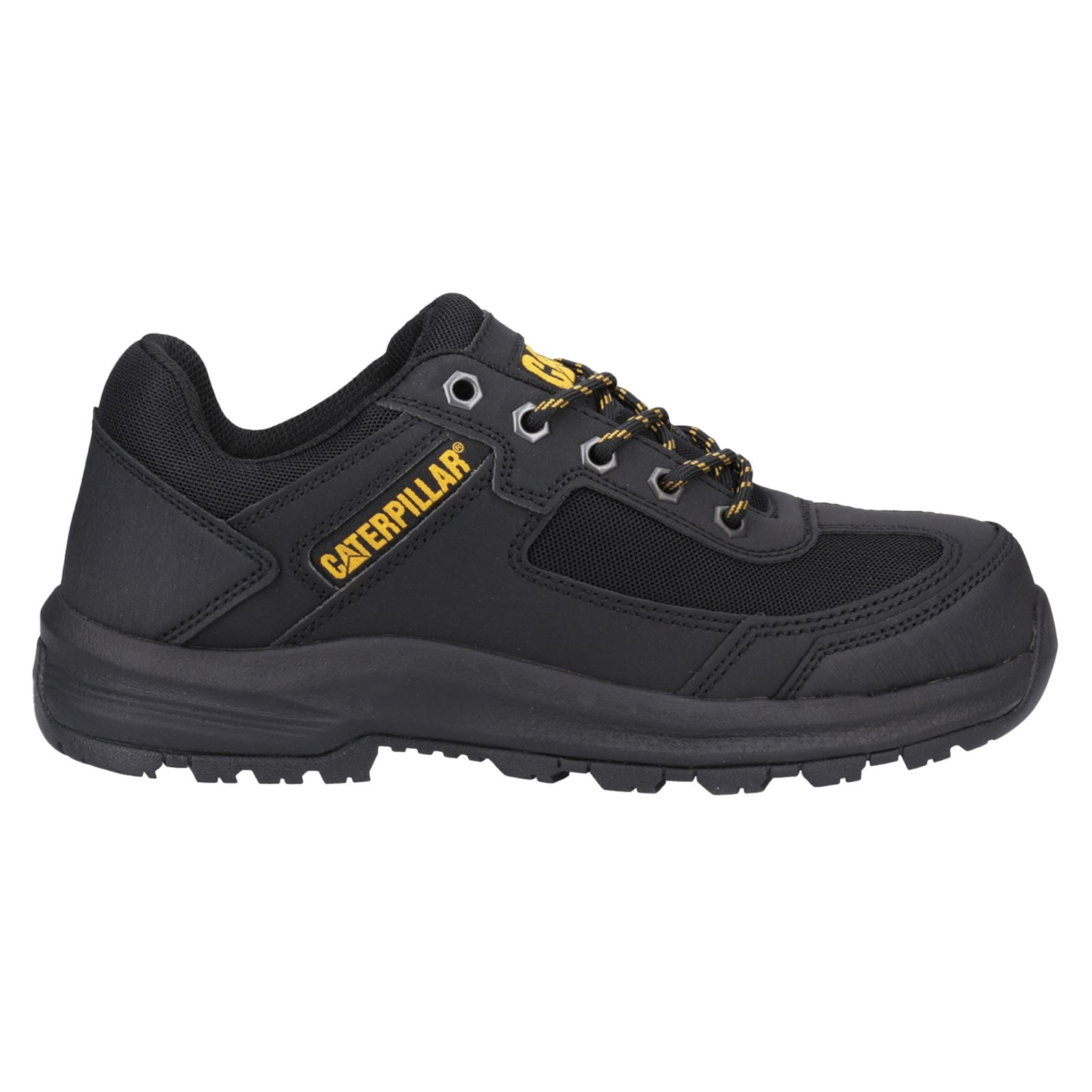 Caterpillar Elmore Low Synthetic Black Safety Sneakers