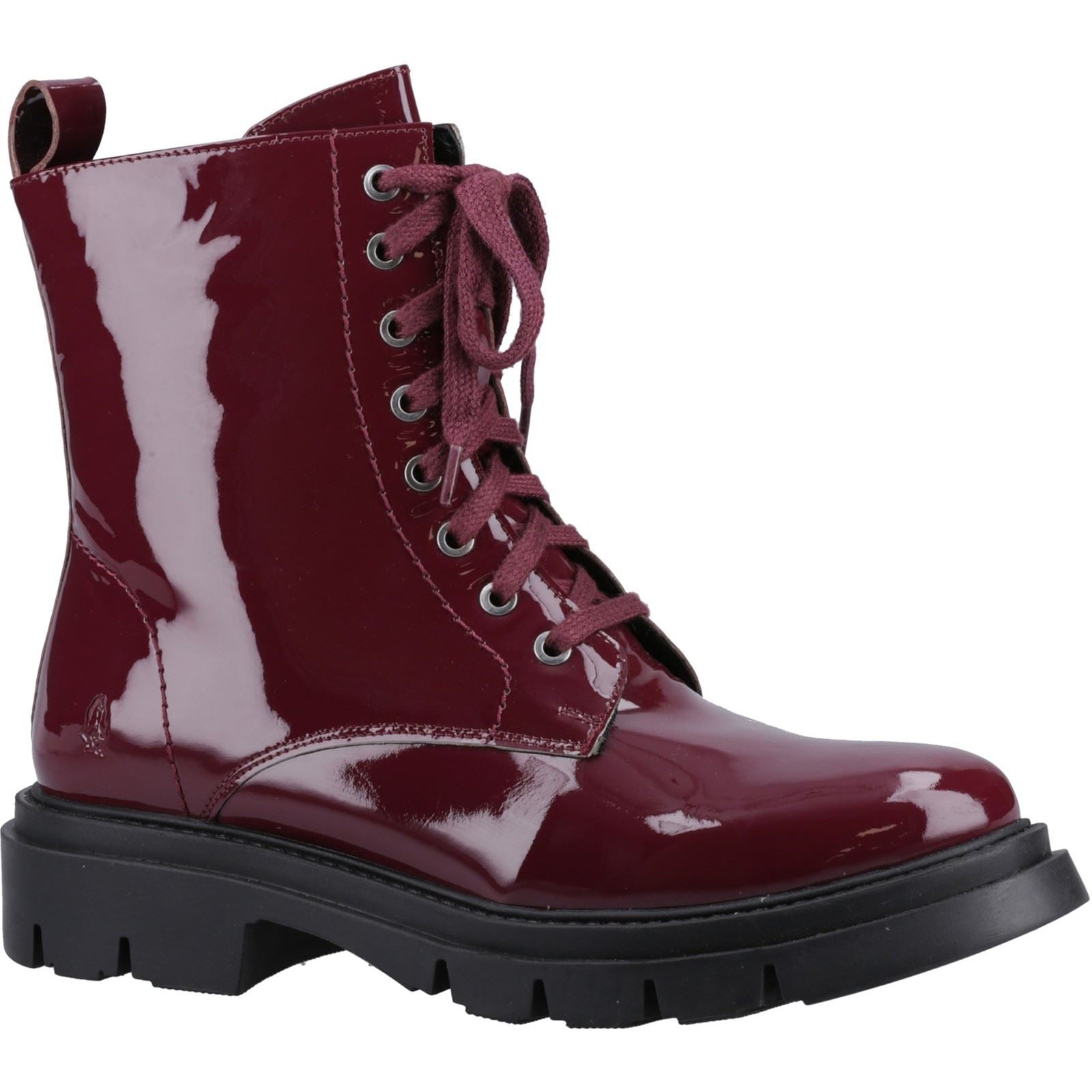Hush Puppies Rhea Leather Women's Bordeaux Boots