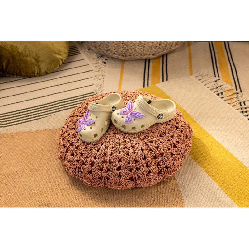 Crocs Kids' Classic Synthetic Bone Loafers