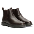 Geox Spherica EC1 C Tumble Leather Men's Coffee Boots
