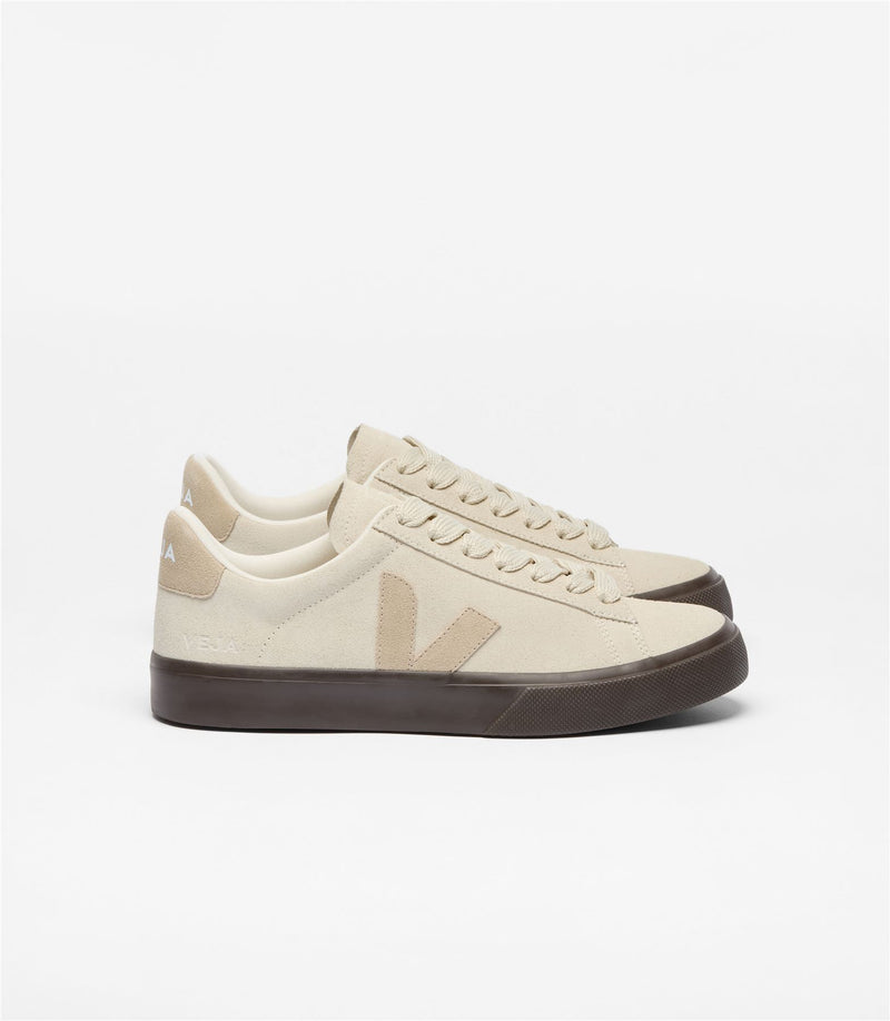 Veja Campo Bold Suede Women's Pierre Almond Eagle Sneakers