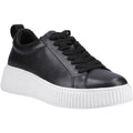 Hush Puppies Harlow Leather Women's Black Sneakers