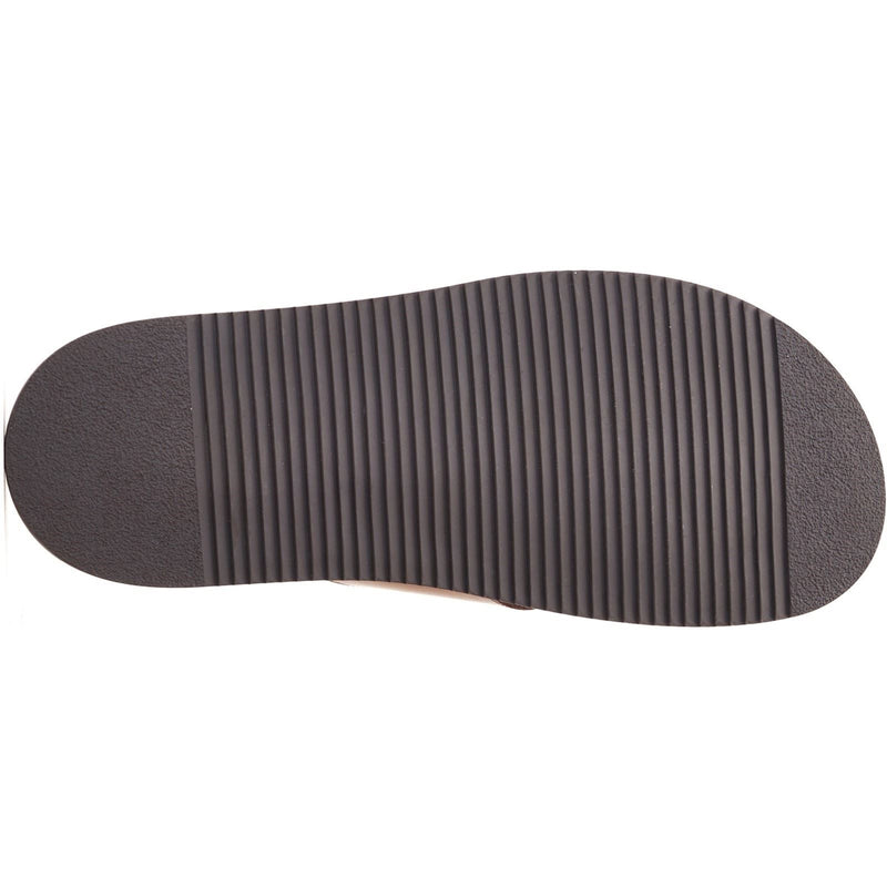 Base London Webb Leather Men's Burnt Tan Sandals