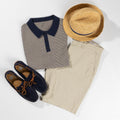 Hush Puppies Reuben Suede Men's Navy Boat Shoes