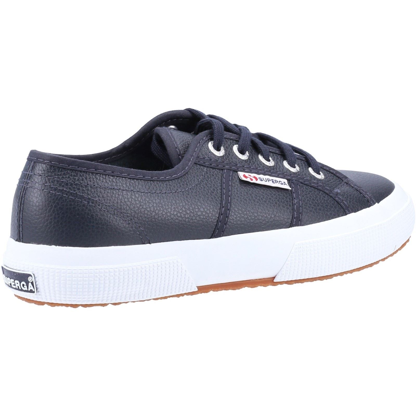 Superga 2750 Leather Men's Blue Navy Sneakers