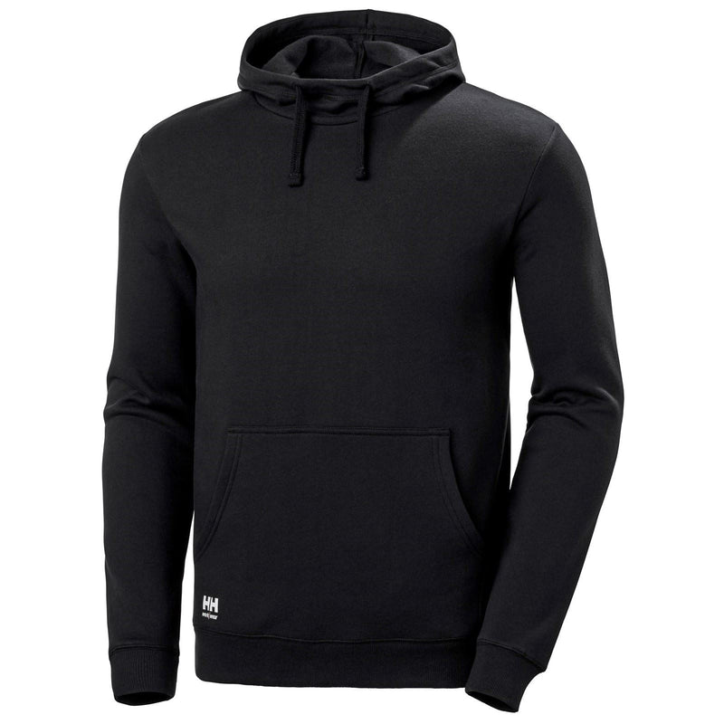 Helly Hansen Workwear Manchester Cotton Men's Black Hooded Sweatshirt