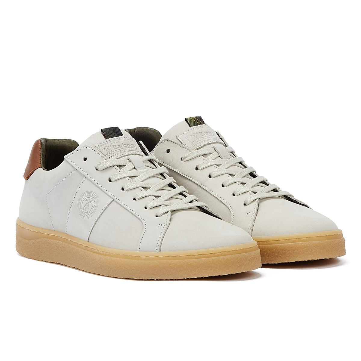 Barbour Reflect Men's White Sneakers