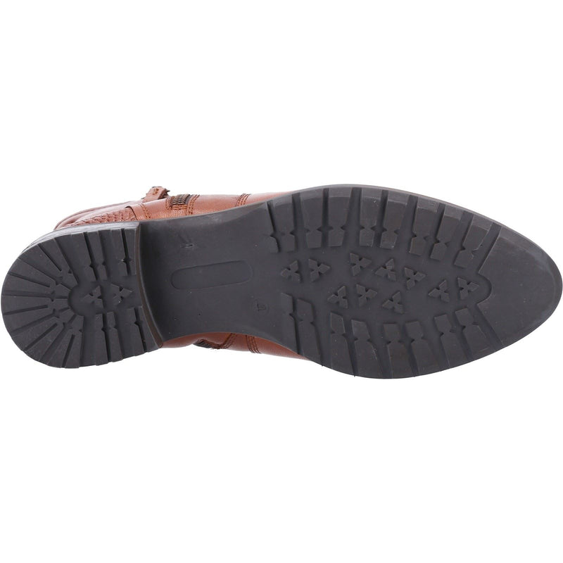 Hush Puppies Scarlett Leather Women's Tan Boots