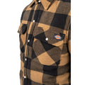 Dickies Portland Polyester Men's Khaki Casual Shirt
