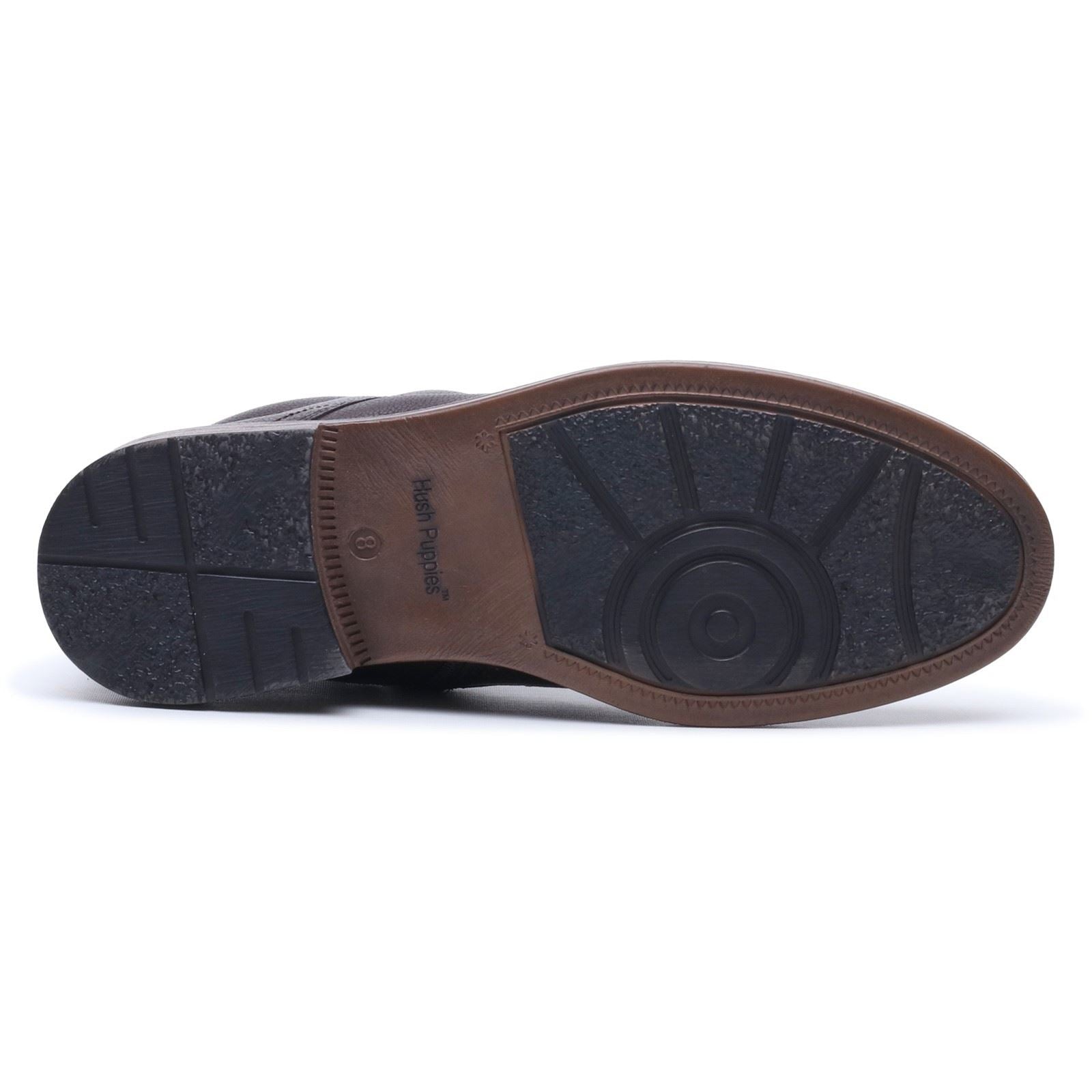 Hush Puppies Irwin Leather Men's BROWN Ankle Boots