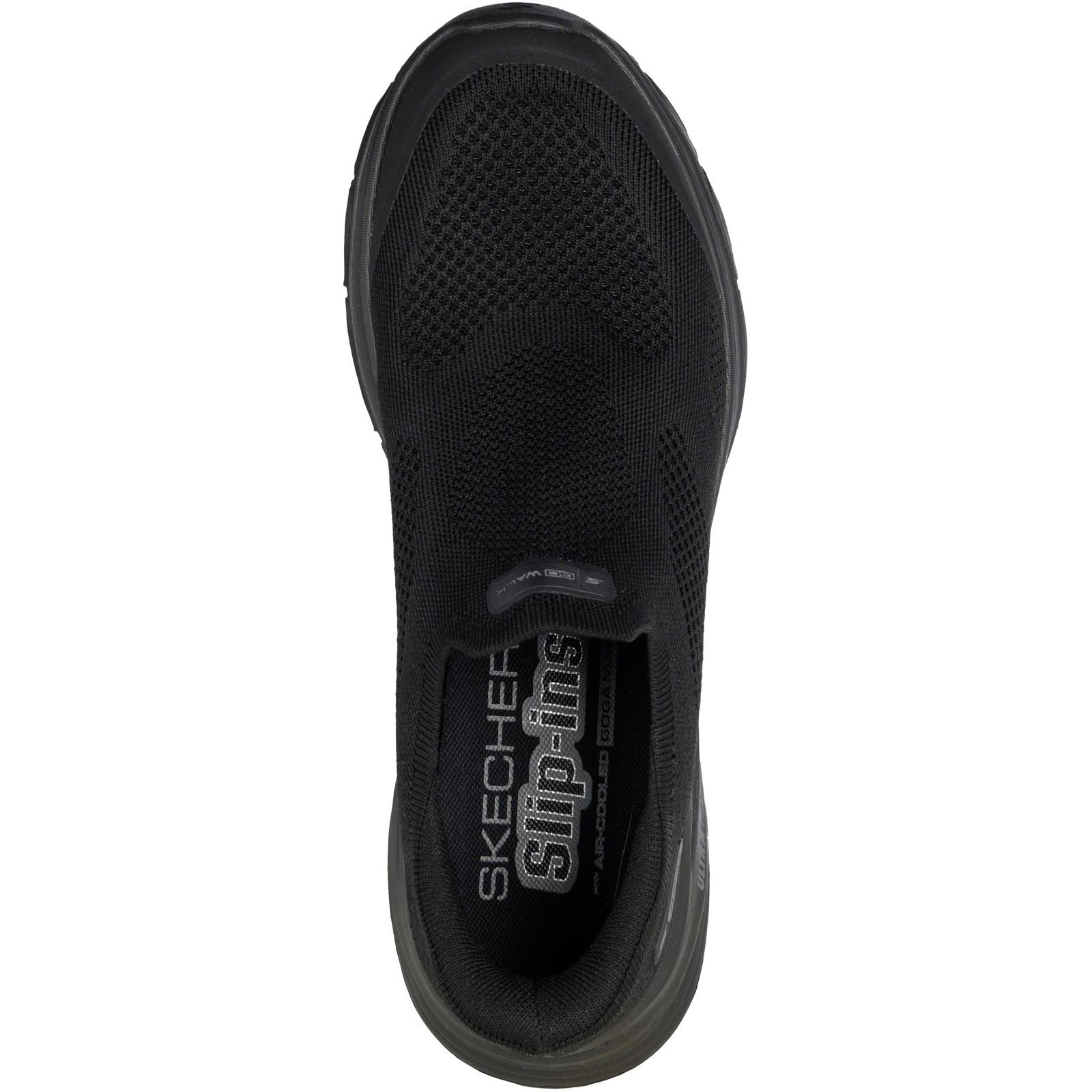 Skechers Go Walk 8 Pelayo Textile Men's Black Sneakers
