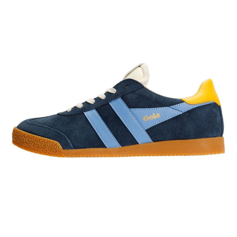 Gola Elan Suede Women's Navy/Vista Blue/Sun Sneakers