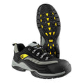 Caterpillar Moor Leather Black Safety Sneakers