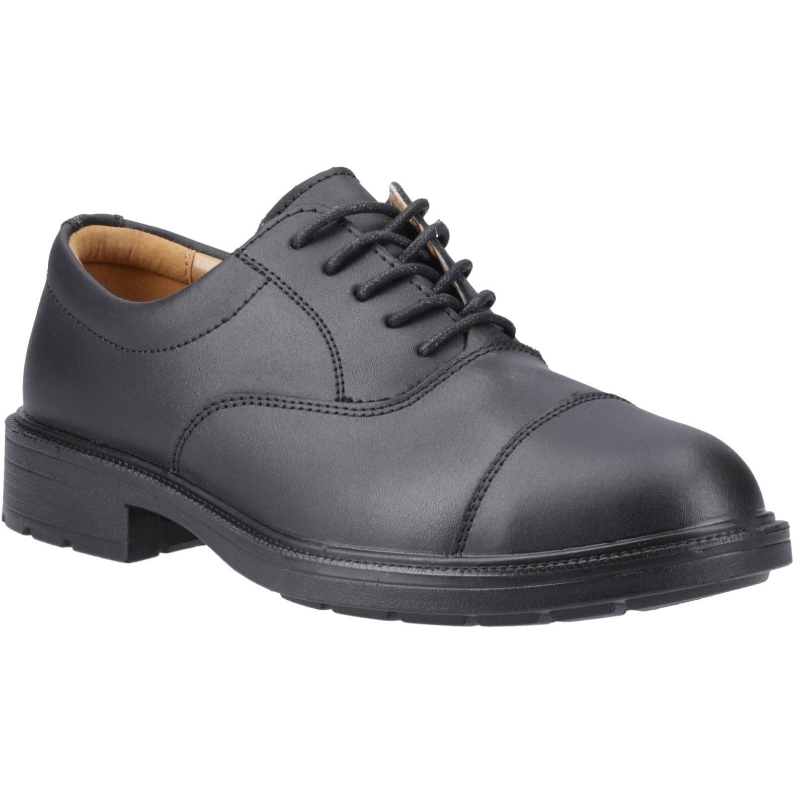 Amblers Safety FS43 Leather Black Safety Shoes
