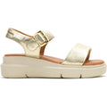Hush Puppies Uplift Leather Women's Champagne Sandals