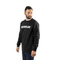 Caterpillar Midweight Crewneck Cotton Men's Black Sweatshirt