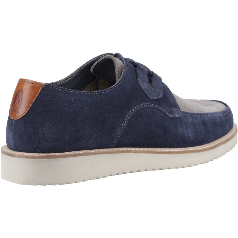 Hush Puppies Orion Suede Men's Navy/Grey Lace-Up Shoes