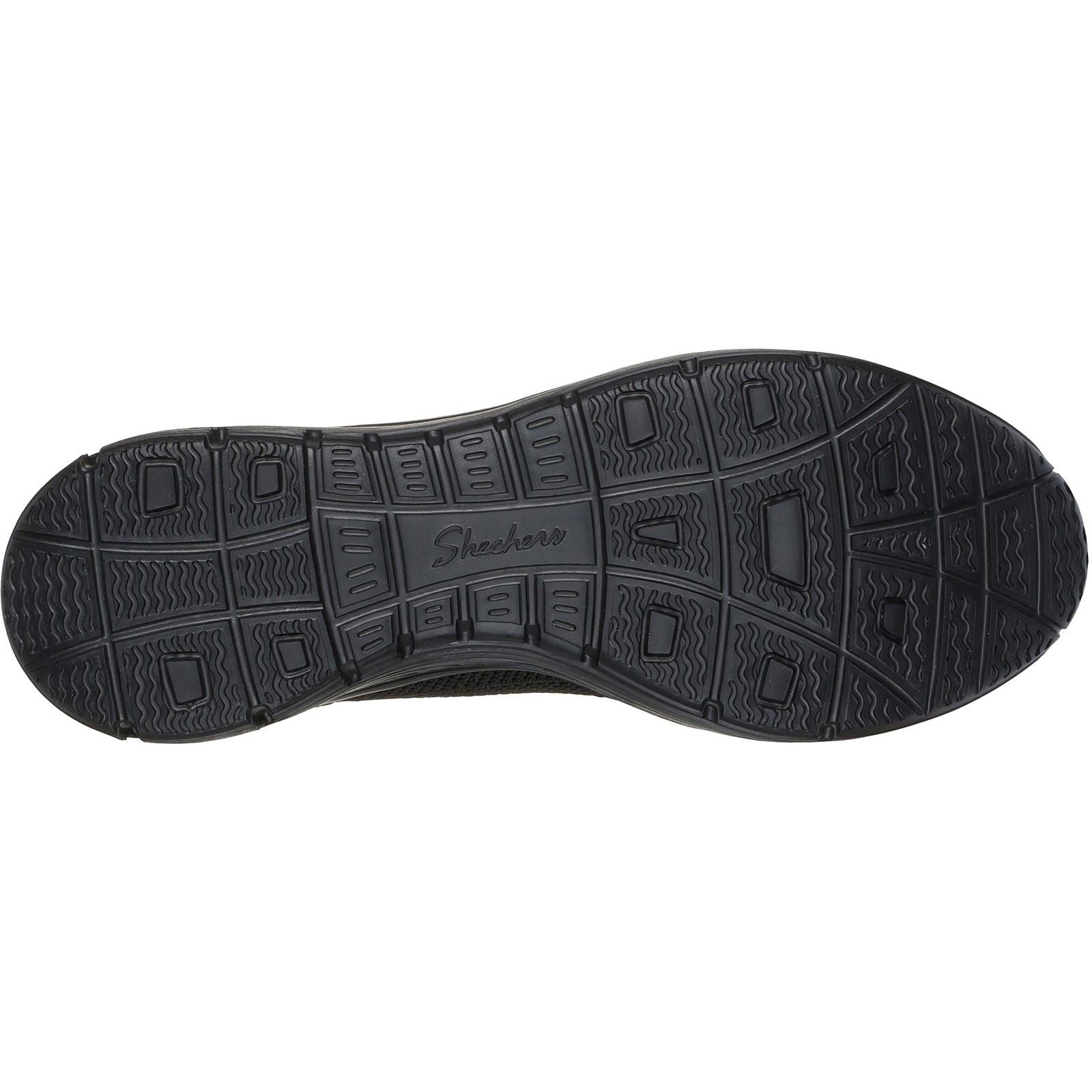 Skechers Seager Believe It Textile Women's Black Sneakers