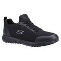 Skechers Workwear Squad SR Myton Textile Men's Black Safety Sneakers