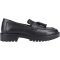 Hush Puppies Abigail Junior Leather Girls's Black Loafers