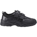 Hush Puppies Tristen Leather Boys's Black Loafers