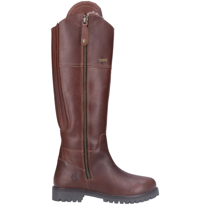 Cotswold Oldachre Leather Women's Brown Boots