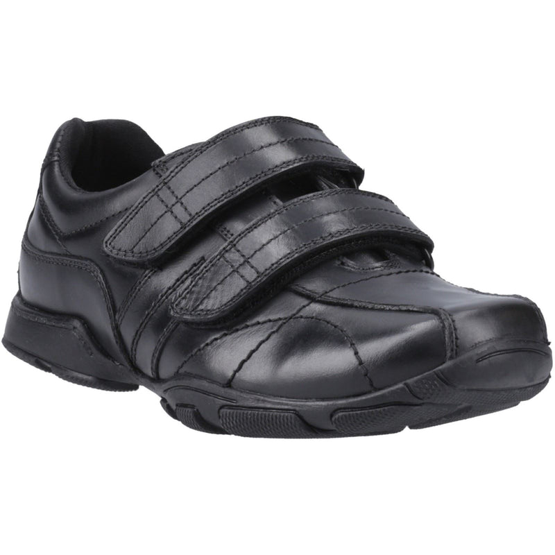 Hush Puppies Vance Leather Boys's Black Loafers