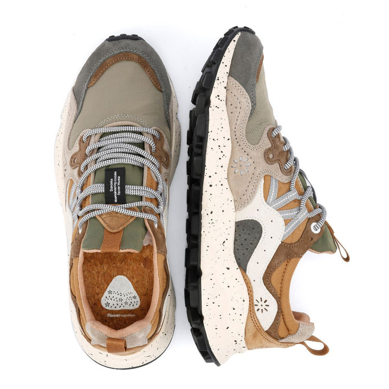 Flower Mountain Yamano 3 Men's Brown Sneakers