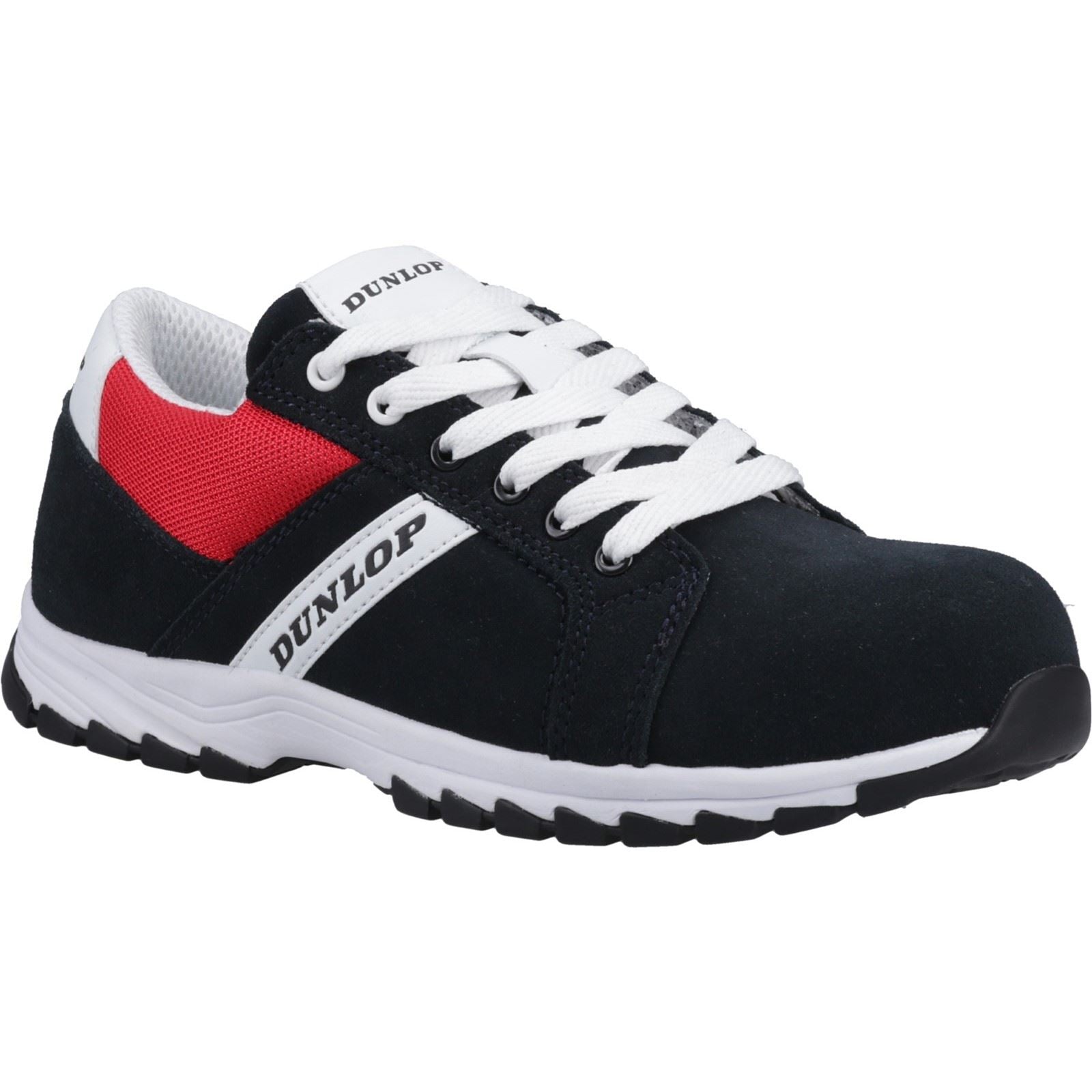 Dunlop Street Response Suede Men's Dark Blue/Red/White Safety Shoes