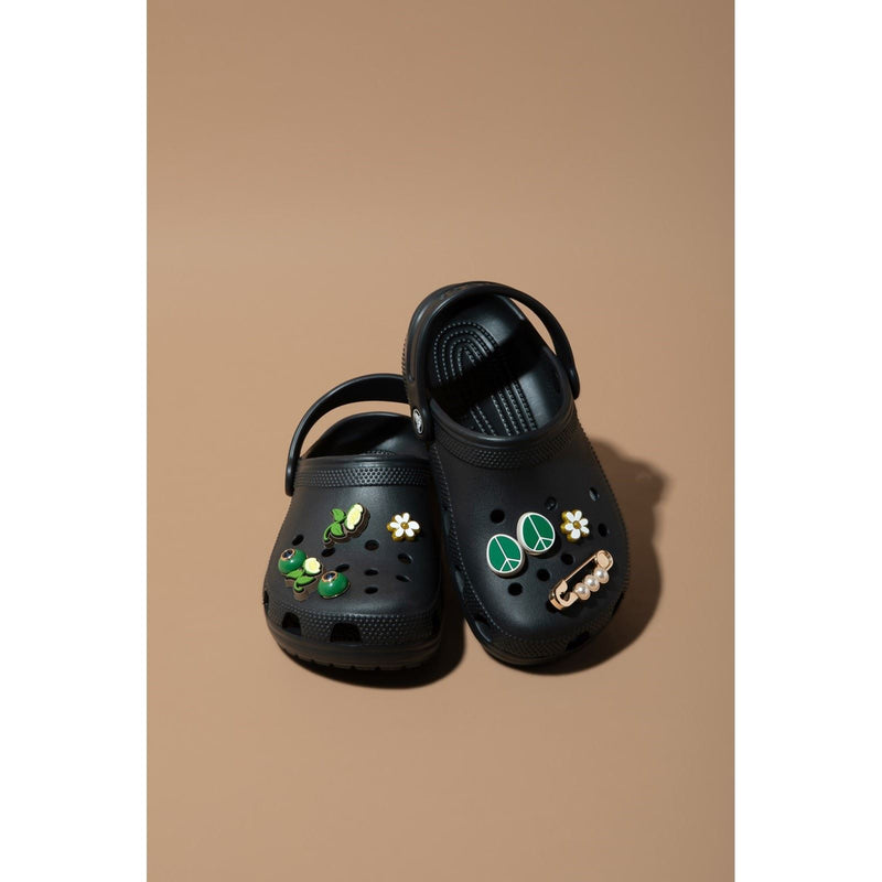 Crocs Kids' Classic Synthetic Black Loafers