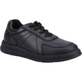 Hush Puppies Robert JNR Leather Boys's Black Lace-Up Shoes