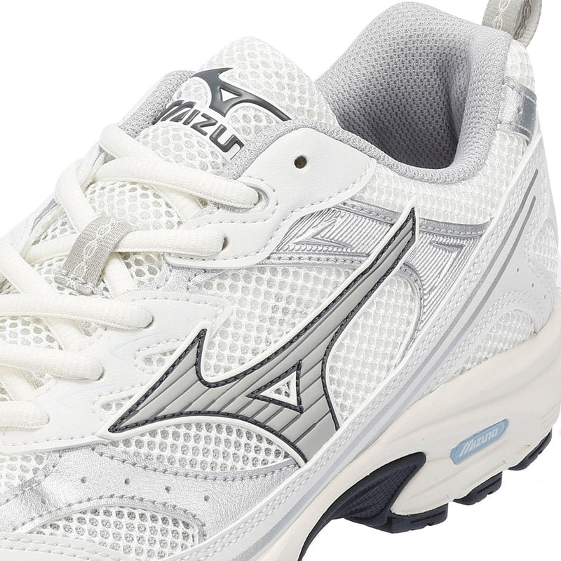 Mizuno MXR Sport White/Silver Sneakers
