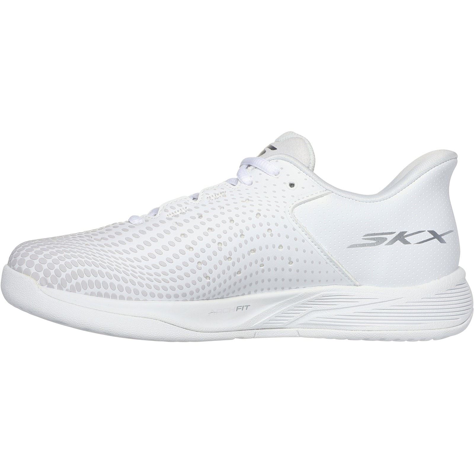 Skechers Performance Slip-ins Relaxed Fit Viper Court Reload Synthetic Women's White Sneakers