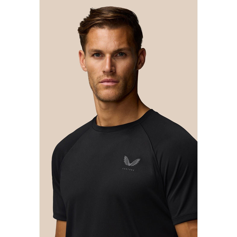 Castore Adapt Training T-Shirt Polyester Men's Black Activewear T-Shirts