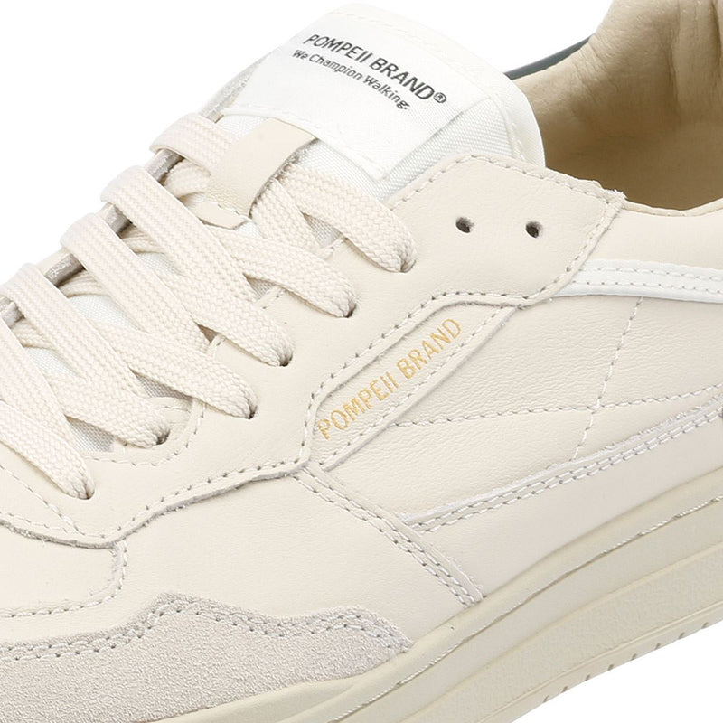 Pompeii Elan Leather Men's Ecru/Jasper Sneakers