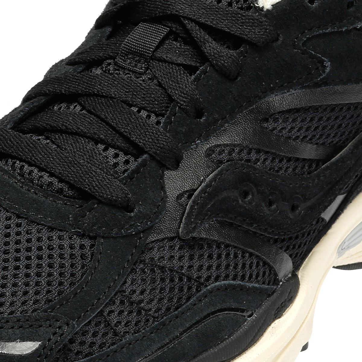Saucony ProGrid Omni 9 Black/Cream Sneakers