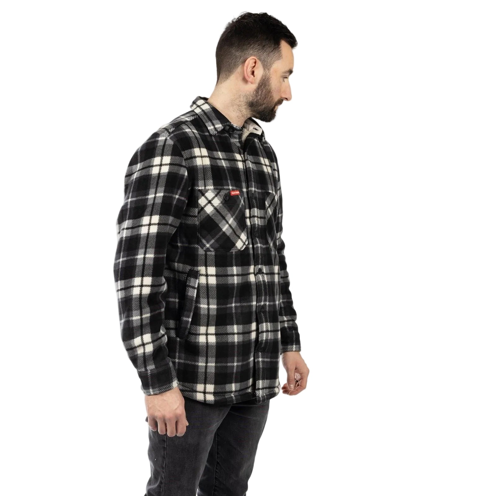 Hard Yakka Sherpa Men's Grey Fleece Jacket