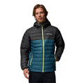 Columbia Powder Lite II Hooded Jacket Men's Blue Puffer Jacket