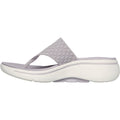 Skechers Go Walk Arch Fit Sandal Spellbound Polyester Women's Lilac Sandals