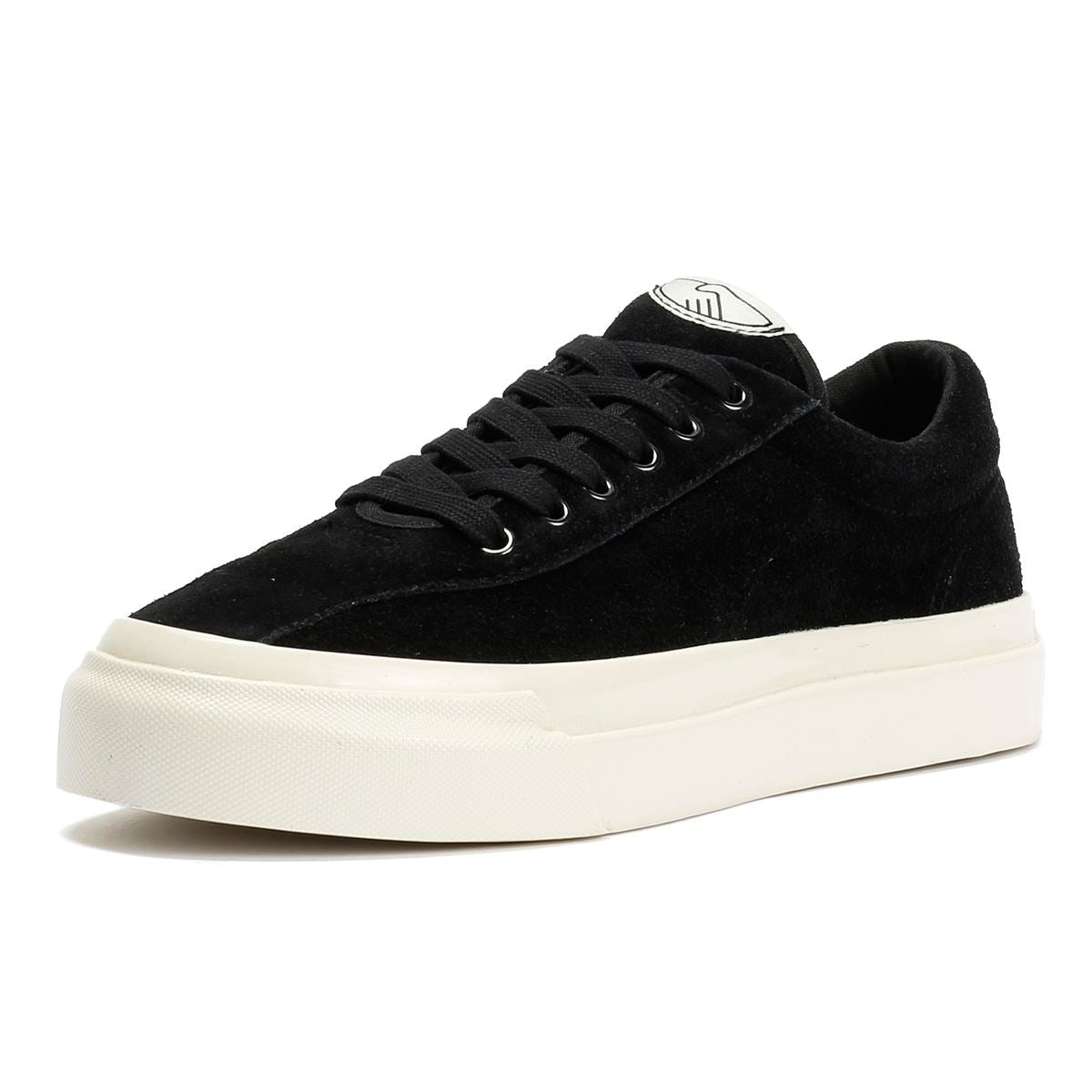 Stepney Workers Club Dellow L Suede Women's Black Sneakers