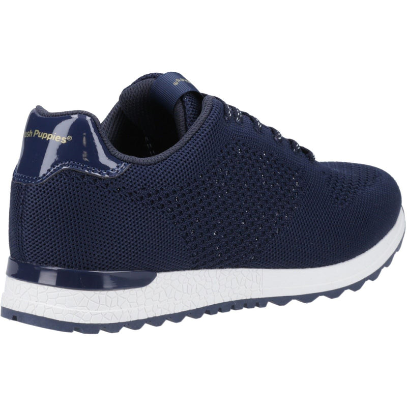 Hush Puppies Katrina Textile Women's Navy Sneakers