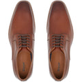 Dune Sparrows Leather Men's Brown Oxford Shoes