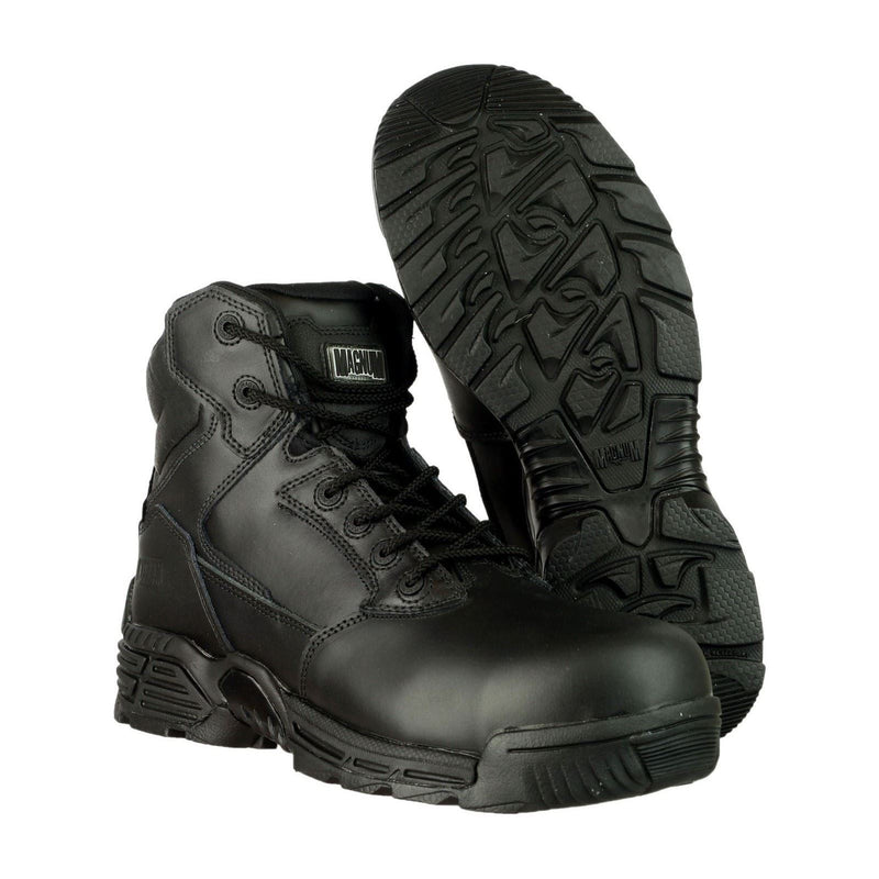 Magnum Stealth Force 6.0 Leather Black Safety Boots