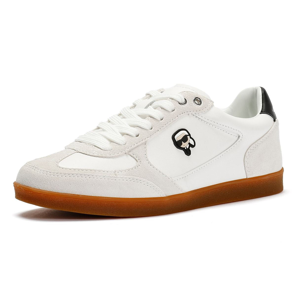 Karl Lagerfeld Kandidate NFT Leather Women's White Sneakers